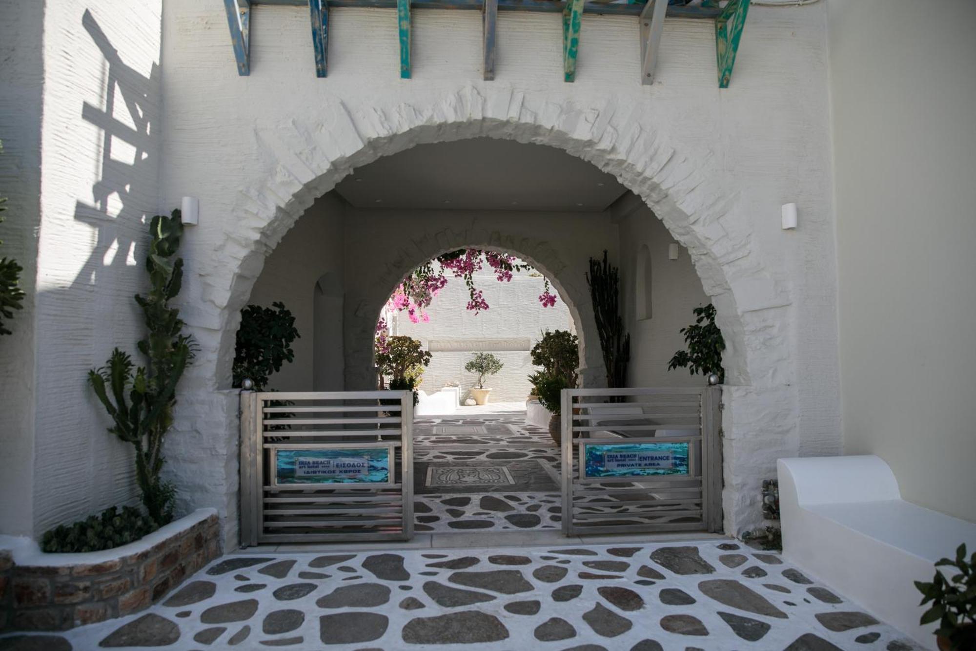 Iria Beach Art Hotel Agia Anna  Екстериор снимка