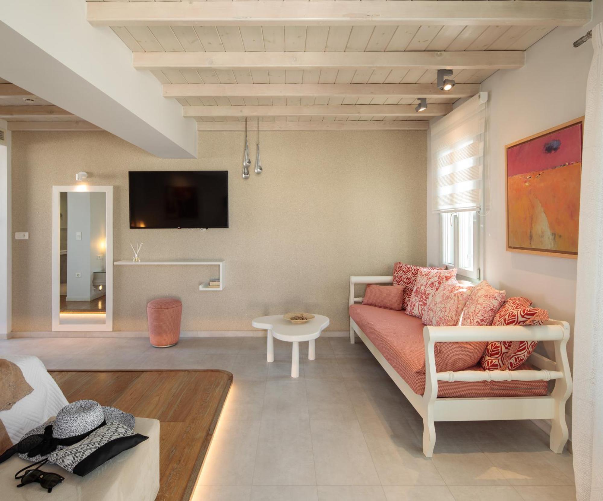 Iria Beach Art Hotel Agia Anna  Стая снимка
